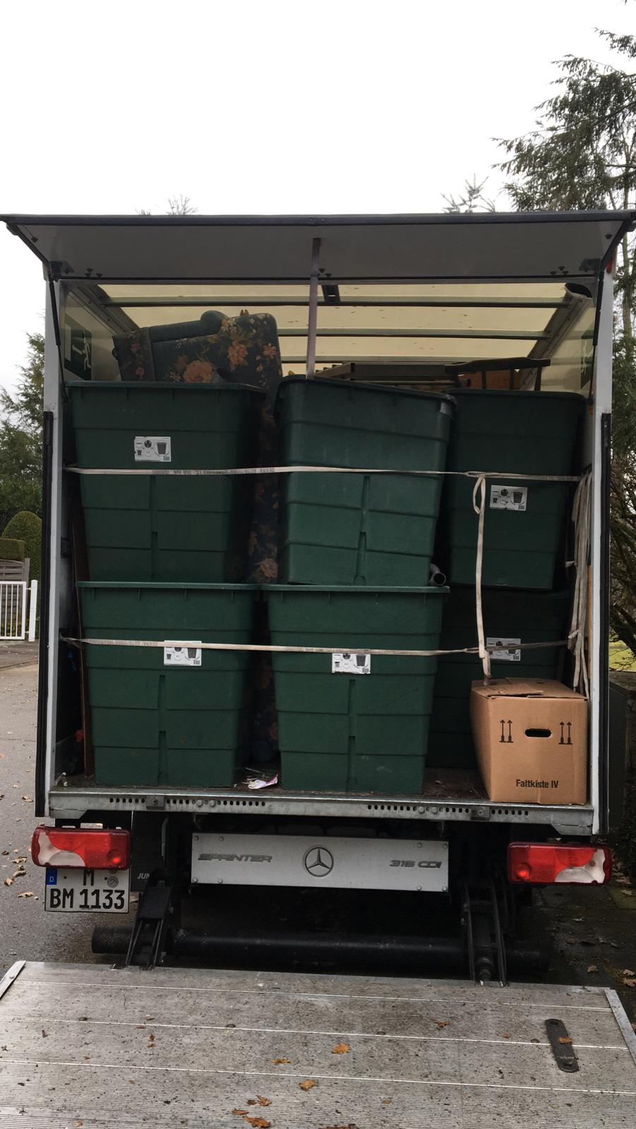 Sperrm�llabholung M�nchen